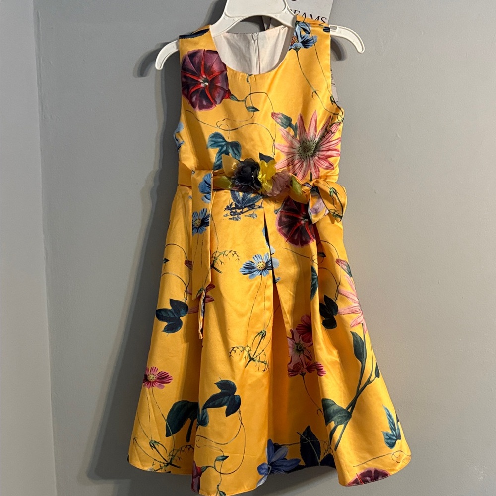 Little girls floral dress